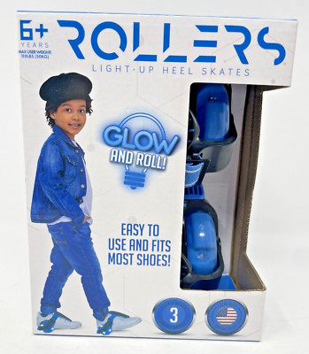 Madd Gear ROLLERS Light-Up Heel Skates - Glow and Roll-6+ Years