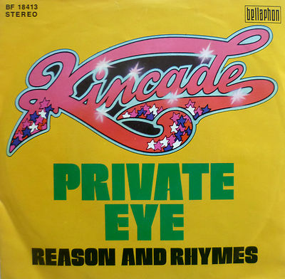 7'' 1976 REAL KULT! JOHN KINCADE : Private Eye /MINT-?