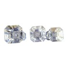 villeroy boch set of 3 crystal candle stick holders 4.25”, 5.25”, 6.25” — photo 4