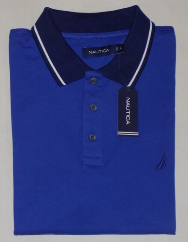 Nautica Men's 100% Cotton Polo Shirts M L XL New - Picture 20 of 37