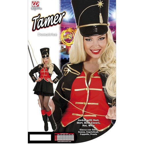 Dompteur Zirkuskostüm S 34-36 Zirkus Damenkostüm Zirkusdirektor Frauen Kostüm - Bild 3 von 3