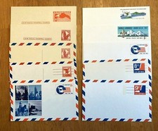 US Postal Card Collection 1949-1991 31 Air Mail Cards UXC 1-25 UZ 2-5 CVUX 1-2 |