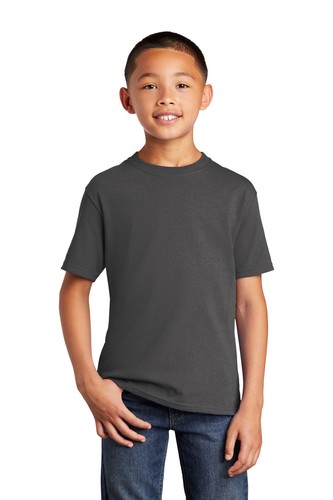Port & Company PC54YDTG Youth Short Sleeve Core Cotton DTG Crew Neck T-Shirt - Picture 3 of 7