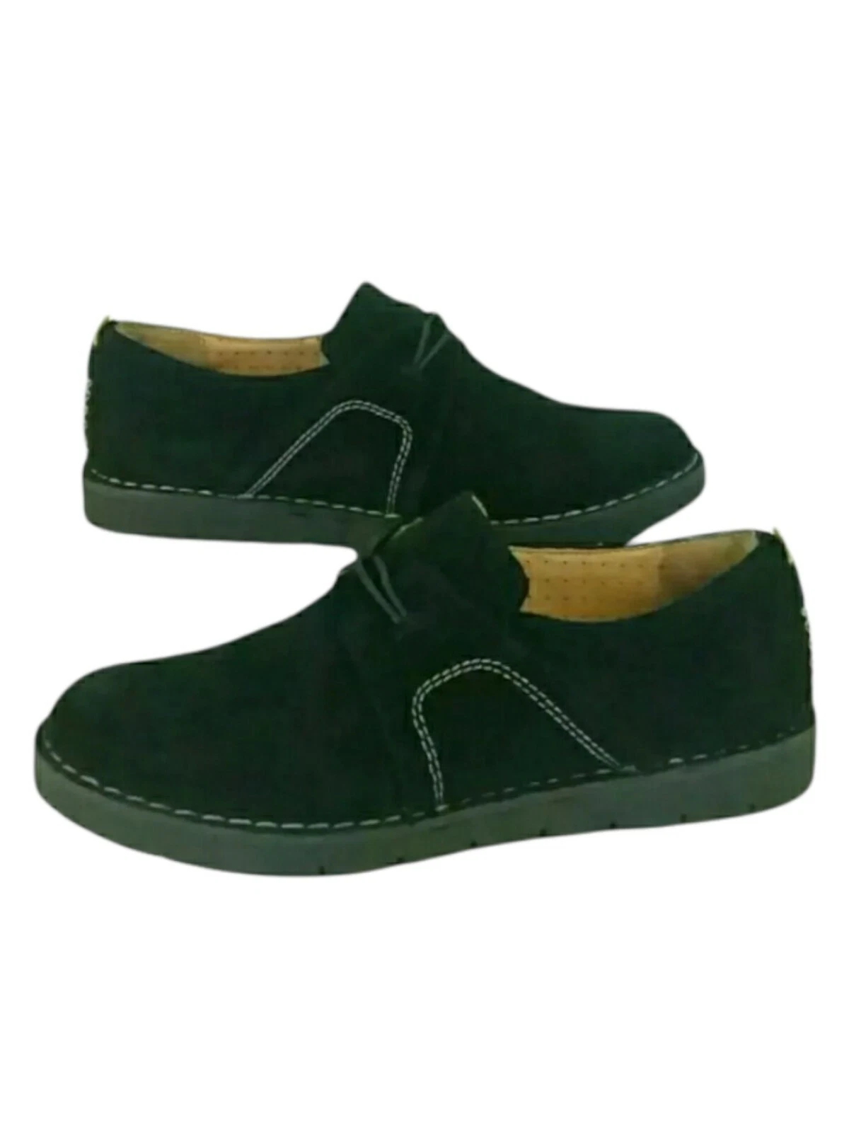 Clarks Artisan mocassini neri destrutturati scarpe Oxford donna US 6