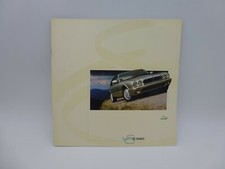 Jaguar V8 XJ Series 1999 Large Format Sales Brochure (Italian text)