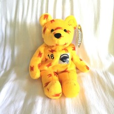 Ryan Leaf 16 San Diego Salvino's Bammers Chargers NFL 1999 Plush Beanie Bear