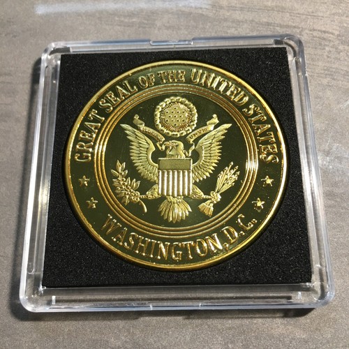 Moneda MAINE State Seal Challenge Coloreada EE. UU. ¡CON ESTUCHE INCLUIDO! ¡NUEVO! - Imagen 9 de 11