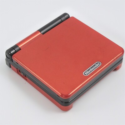 Gameboy Advance SP AGS-001 Console DJANGO RED Nintendo XJH11861727