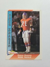 GREG KRAGEN 1991 PACIFIC FOOTBALL CARD # 120 E5971