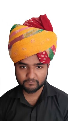 Men Hat Top Safa Indian Pagri Handmade MultiColor Safa Wedding Turban Head Wear