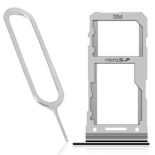 High Quality SIM and Memory Card Tray Holder  Card Pin fits LG G7 ThinQ G710PM