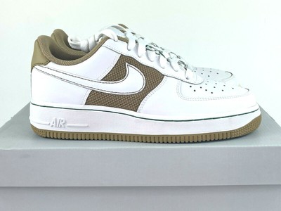 Nike Air Force 1 07 GS Cloverdale Park Hay White Pine Green 315122-212 2006  | eBay