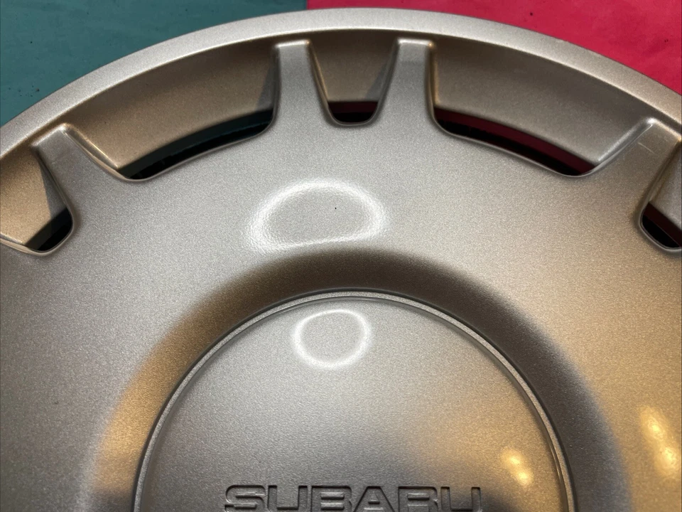 1995 1996 1997 1998 SUBARU LEGACY 14” tapacubos cubierta rueda 28811 AC130 TAPA de colección Foto 4 de 4