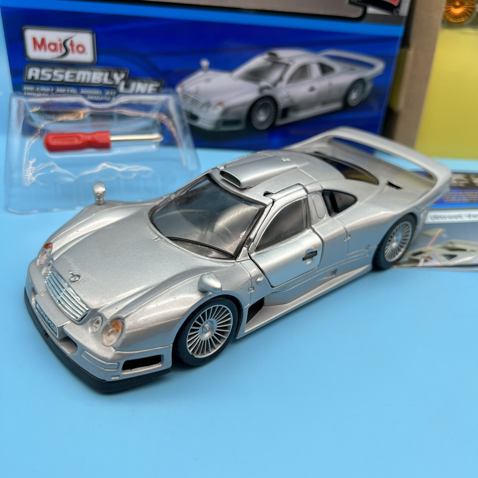 【未組立】希少 maisto マイスト 1/24メルセデスベンツCLK-GTR 楽天市場】【中古】Maistoマイスト 1/43 Mercedes-Benz CLK-GTR