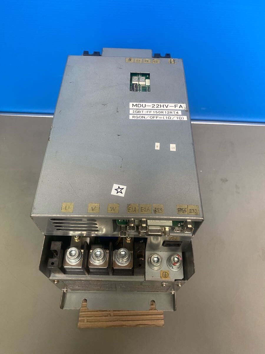 OKUMA MDU-22HV-FA Servo Drive Unit Removed From The Working