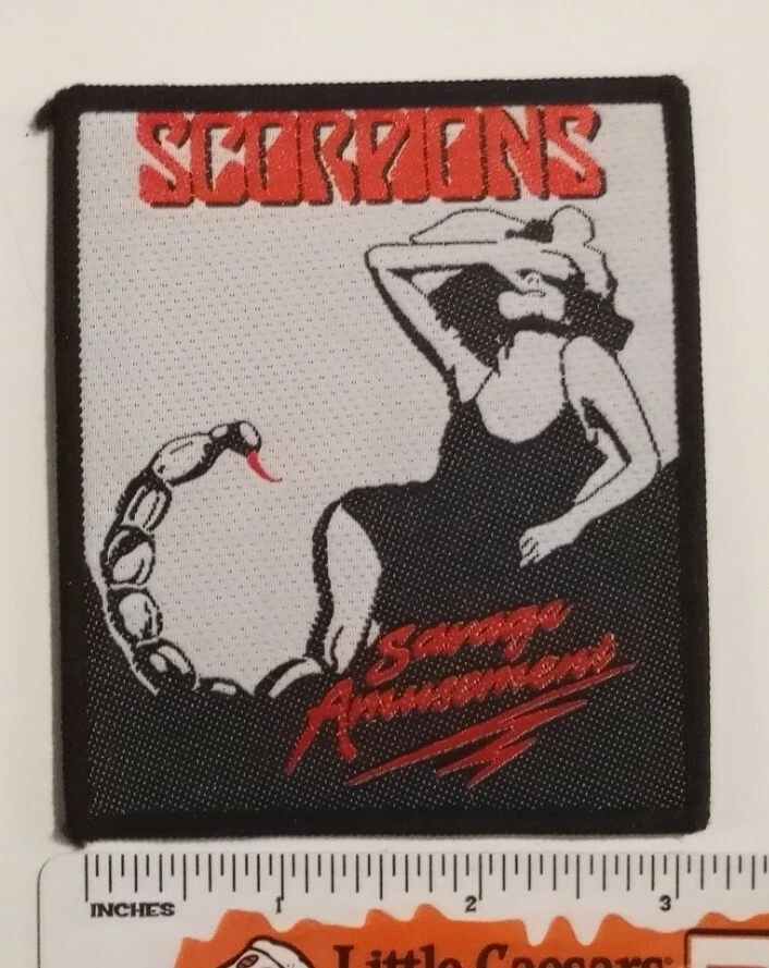 Scorpions - original Savage Amusement Cloth Patch NEW - Image 2 of 3