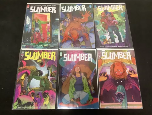 Slumber 1-6 Complete Comic Series, Image, Tyler Smith/Vanessa Cardinal, 2022