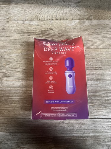 Damaged Box~ Trojan Vibrations Power Wand - Picture 3 of 3