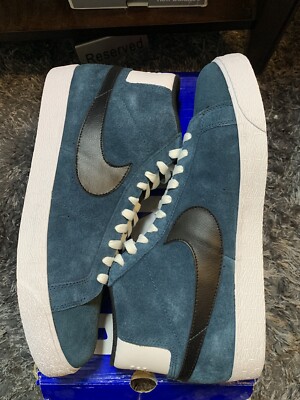 Nike SB Blazer Nightshade Black Blue Mid Men s Sneakers Size 13 - 2010 Release