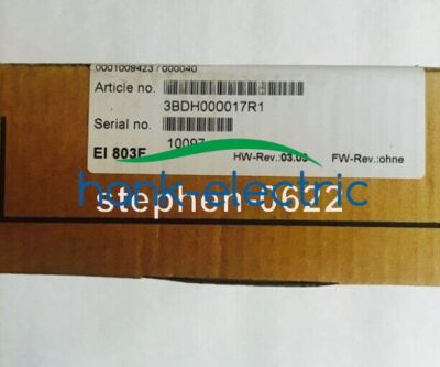 EI803F 3BDH000017R1 controller EI803F 3BDH000017R1 New Expedited Shipping