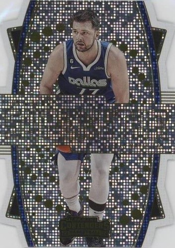 LUKA DONCIC 2023-24 CONTENDERS OPTIC ILLUSION SILVER PRIZM #8 | eBay