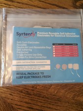 Syrtenty Soft Cloth Electrode Patches 2.0 Pin Wire Connection 2x2 20pcsFREE SHIP