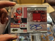2010 Absolute Memorabilia War Room Rookie Patch Auto Eric Berry 14/25