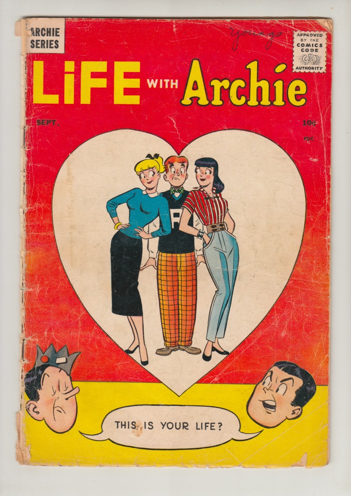 Life With Archie #1 Gd- 1.5 Archie Comics 1958