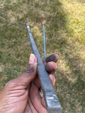galvanised steel flat bar 12mmx5mm, 6 meters length cut into 4 150cm lengths