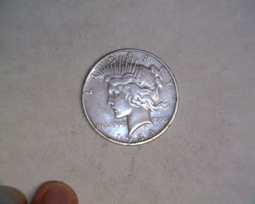 1934-D  PEACE DOLLLAR   BELOW SILVER VALUE