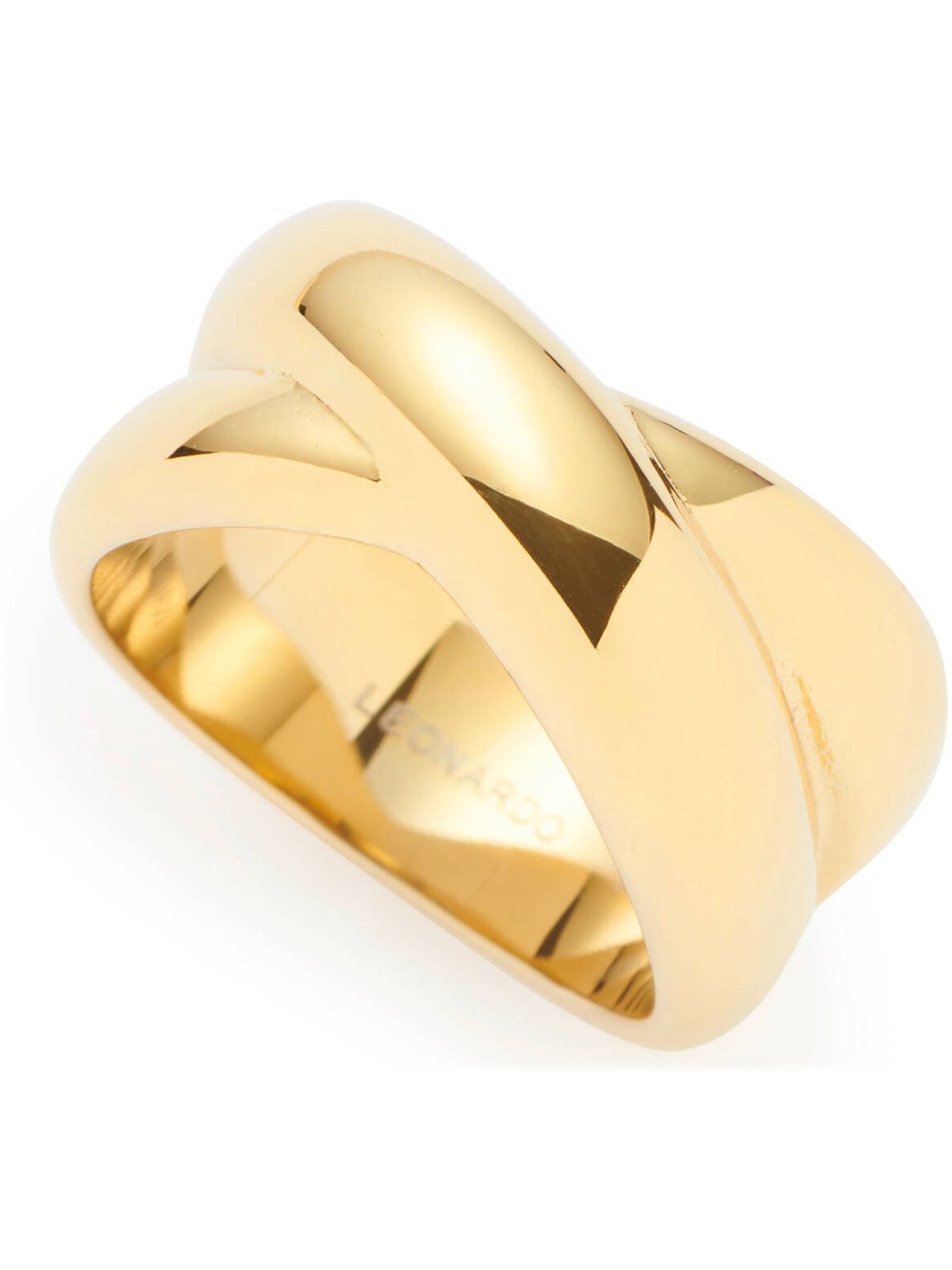 Leonardo 026129 Damen Ring Lisbeth Edelstahl 60 (19.1)