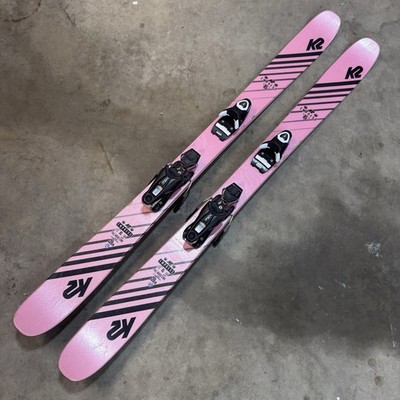 K2 Empress Skis 139 cm Pink All Terrain/Park Skis w/ Look NX 10 Bindings