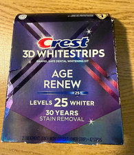 Crest Age Renew Level 25 - 42 strips of denta...