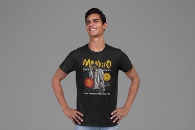 Mankind Mick Foley Hardcore Legend T-shirt | eBay