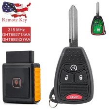 Diy Programmer Remote Key Fob For 2007 - 2017 Jeep Compass Patriot Wrangler Diy Programmer Remote Key Fob For 2007 - 2017 Jeep Compass Patriot Wrangler