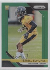 2018 Panini Prizm Rookie Green Prizm Terrell Edmunds #252 nz5