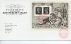 GB -  First Day Cover -  (RM MS ) 1990 Penny Black Anniv - m/s -  pmk PB