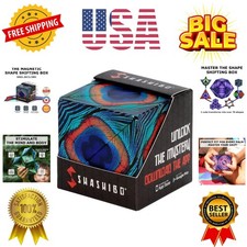 Shape Shifting Box - STEM Fidget Toy with Ultra Strong Magnets - Puzzle Cube...