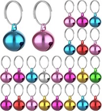 Outus 24 Sets of Cat Bells for Cat and Dog Collar Pendant Pet Bell Pet Pendant A