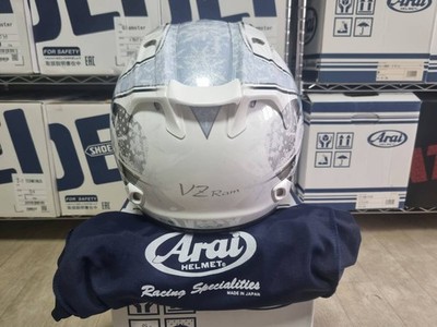 Arai VZ-RAM Snow Dome Motorcycle Open-Face Helmet New Size XL Made