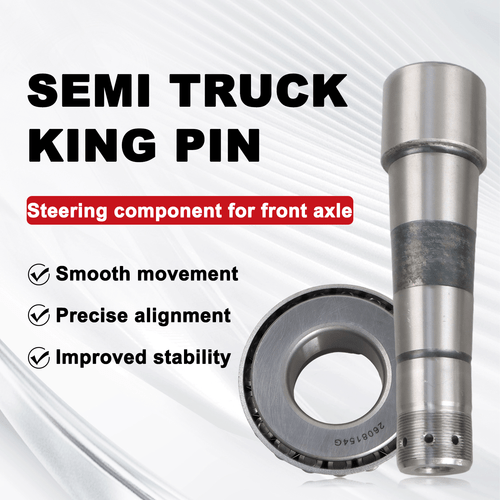 King Pin Kit w/ Bearing for Volvo VNL 2014 2015 2016 2017 2018 2019 2020 2021 - Picture 4 of 13