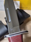 Stunning Custom 119 Buck Fixed Blade. Unique High End Handle. Sheath And Box — photo 6