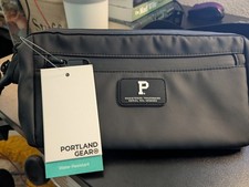 Portland Gear Water-Resistant Black Crossbody...