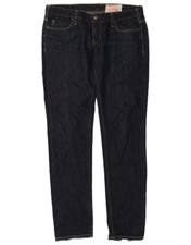 Jeans donna slim Zu Elements W30 L31 blu navy cotone UU11