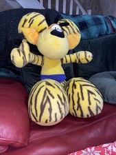 Grande Peluche Diddl Tigre Jaune 50 Cm Delpeche Vintage XL