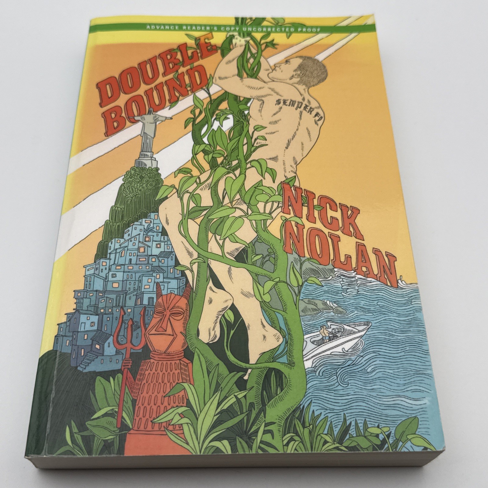 Double Bound Nick Nolan Paperback Advance Reader Copy Novel