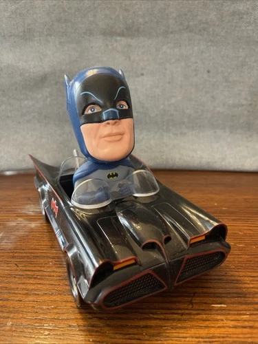 Batman in Batmobile Funko Wacky Wobbler Bobblehead ('66 Adam West TV show)