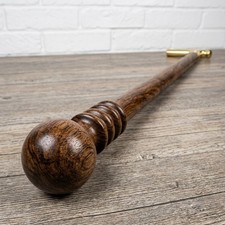 Handcrafted Wooden Walking Stick - Elegant Ergonomic Handle Cane for Men