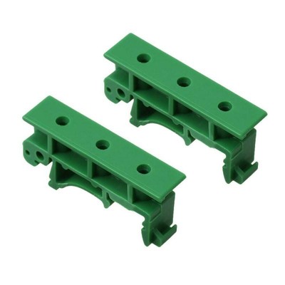 5 Set DRG-01 PCB DIN 35 Rail Adapter Circuit Board Mounting Bracket Mount Holder