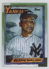 2022 Topps Spotlight 70 II By Andy Friedman Bernie Williams (1990 Topps) 13kt
